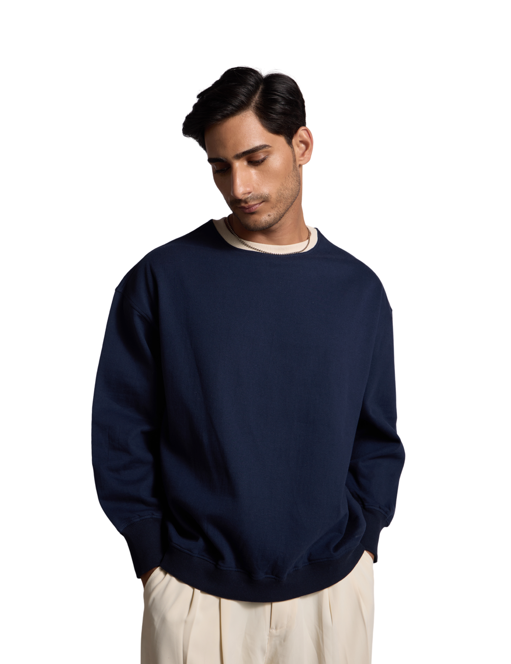 CLASSIC SWEATSHIRT IN NAVY