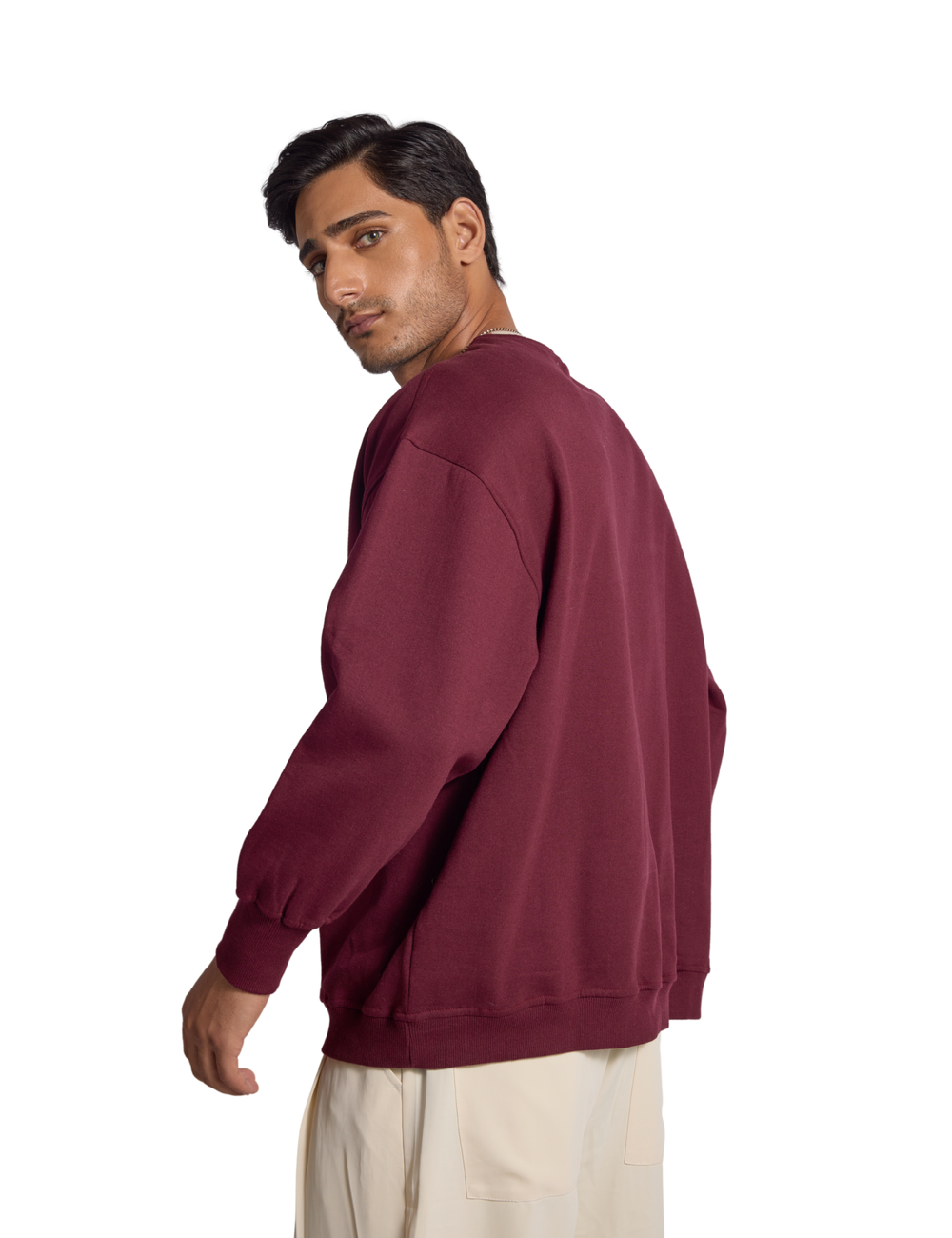 CLASSIC SWEATSHIRT IN CHERRY
