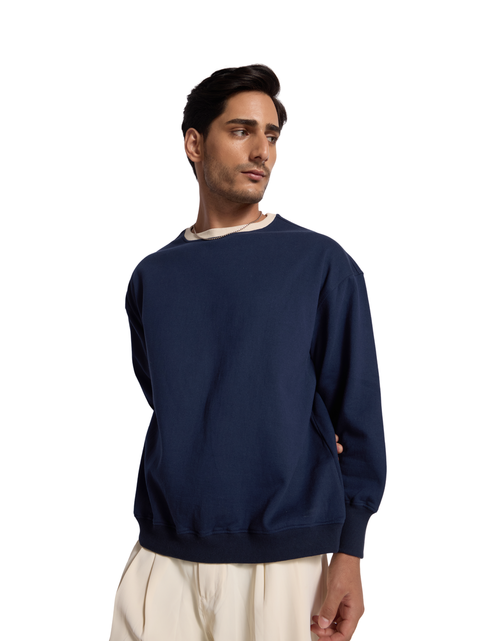 CLASSIC SWEATSHIRT IN NAVY