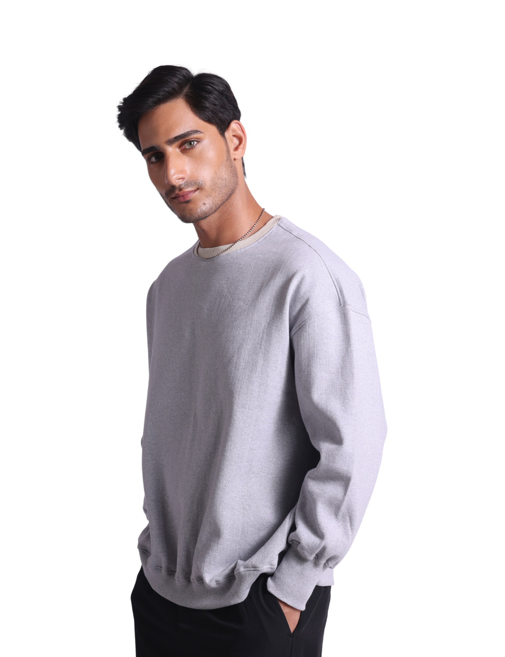 CLASSIC SWEATSHIRT IN ASH